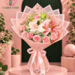 Pink Lily Bouquet