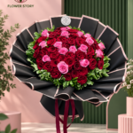 Red & Pink Rose Bouquet
