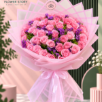 Pink Rose Bouquet