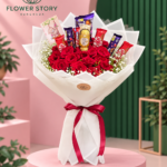 Bouquets Red Rose & Chocolates