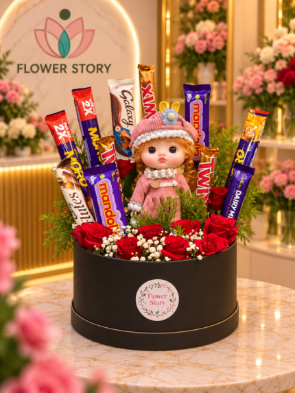 Coty Box With Chocolate